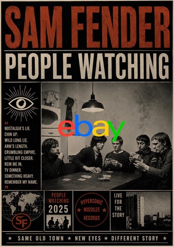 Sam fender people watching - people, a3