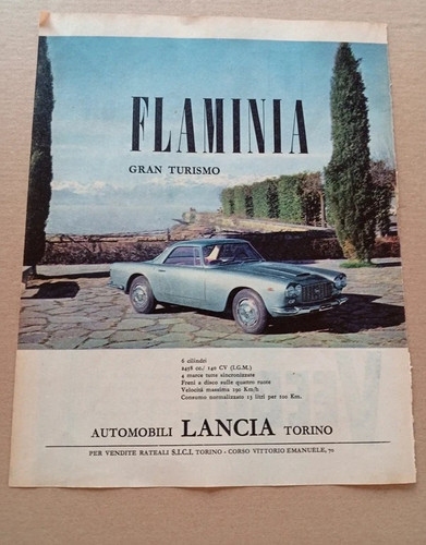 Lancia flaminia gran - lancia,