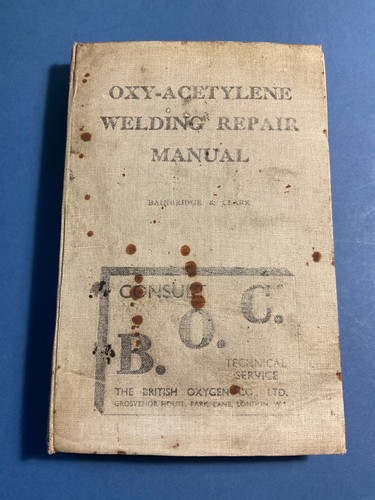 Oxy acetylene welding - oxy-acetylene, repair