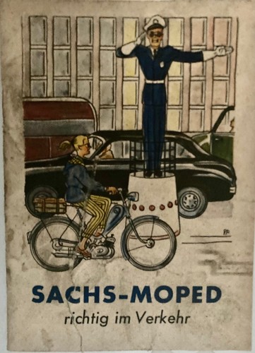 Sachs moped really - moped, traffic