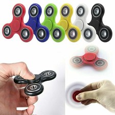 Figit Fidget Figet Finger Tri Spinner Hand Focus Spin Edc Stress Adhd Autism Toy