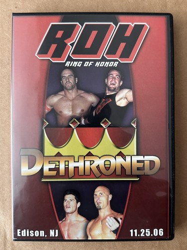 Roh dethroned dvd ring - dethroned,