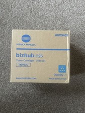 Konica Minolta Bizhub C25 TNP27C Cyan Toner Cartridge