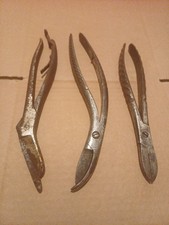 Three Vintage Medical Instruments Longest 9" Long