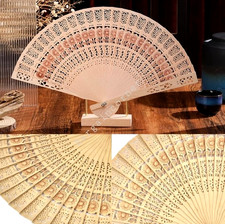 Hand Held Fan Wooden Fan