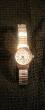 Vintage Watch Avia Silver Tone