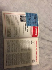 1971 FA CUP SEMI FINAL LIVERPOOL V EVERTON + TICKET @ MANCHESTER UNITED E