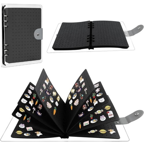 Felt enamel pin display book - pin,