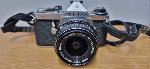 Pentax 35mm camera with - me,
