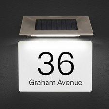 Custom Outdoor House Number