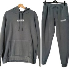 Men’s Grey Hoodrich Hoodie And Joggers Tracksuit Size L
