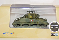 Oxford Diecast 1:76 scale Sherman MkIII Tank 17th/21st Lancers, 6th Arm. Div