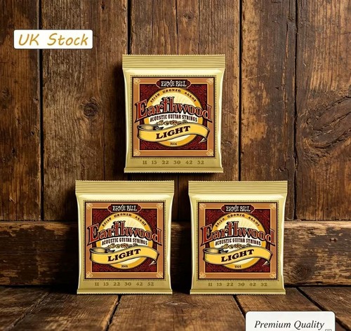 3pack ernie ball earthwood - ernie,