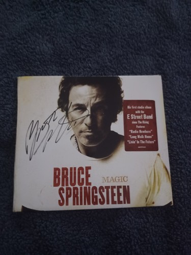 Signed bruce springsteen magic - bruce,