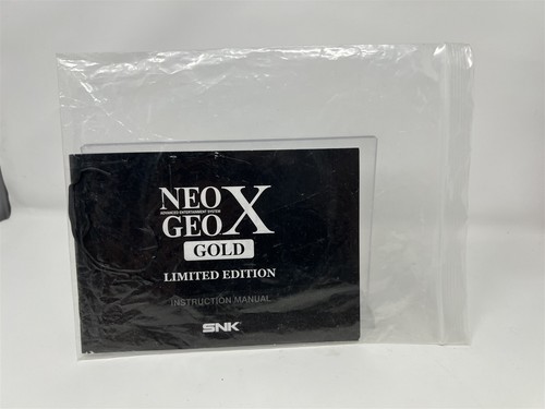 Neo geo gold limited edition - geo, x