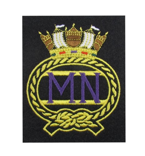 Merchant navy blazer badge - merchant,
