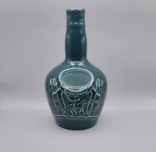 Vintage Deep Green Spode Liquor Bottle 75cl - Chivas Bros. Aberdeen Scotland
