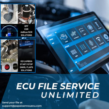 UNLIMITED MONTHLY ECU File Service DPF/EGR/SWIRLS/AdBLUE/NOx/02/DECAT/DTC/VMAX
