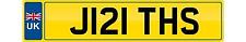JUDITHS private number plate