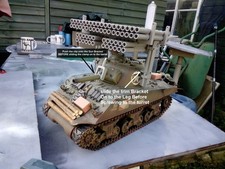 Tank 16th sherman - tank, 1/16th