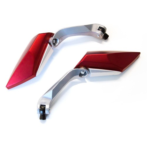 Universal red 10mm mirrors - universal,