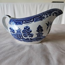 Alfred Meakin Gravy/Sauce Boat Old Willow