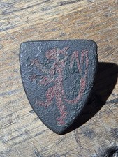 Medieval Heraldic Metal Stud Detecting Finds