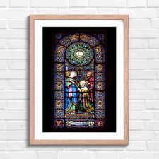 Vibrant Religious Stained