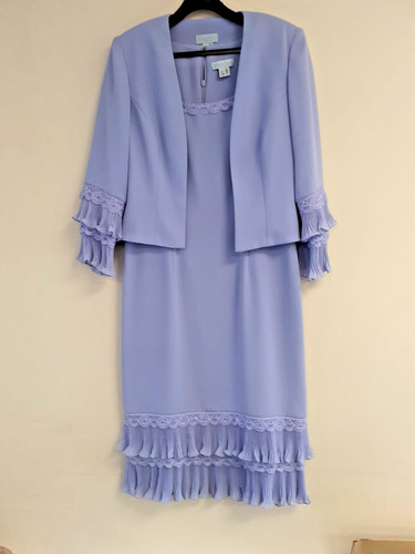Ladies dress and bolero - dress,
