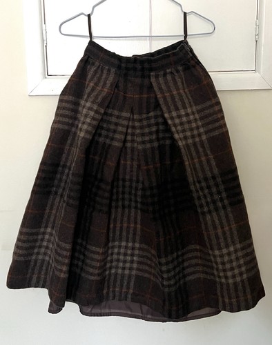 Vintage wool tartan - wool,