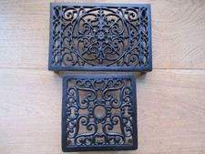 Cast iron trivet rustic - cast,