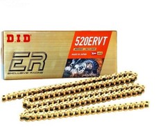 DID 520 ERVT VT2 Enduro Racing Narrow X-Ring Chain Gold 520 120 Links KTM CRF