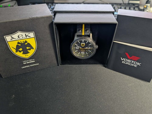 Vostok europe aek athens 90 - vostok,
