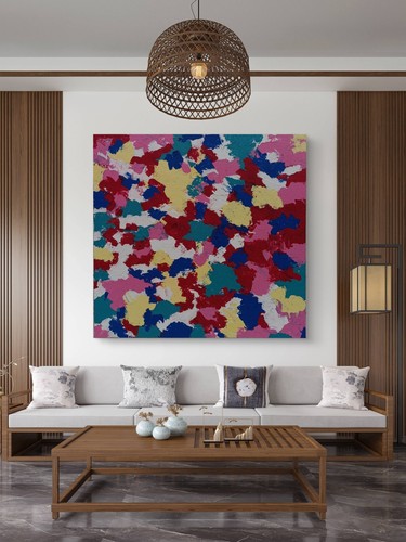 Large abstract acrylic - large,