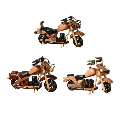 Wooden motorcycle model - motorcycle,