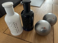 Hugo Boss Aftershave Empty Bottles X4