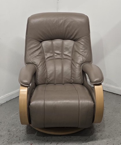 Himolla rhine leather - leather, swivel