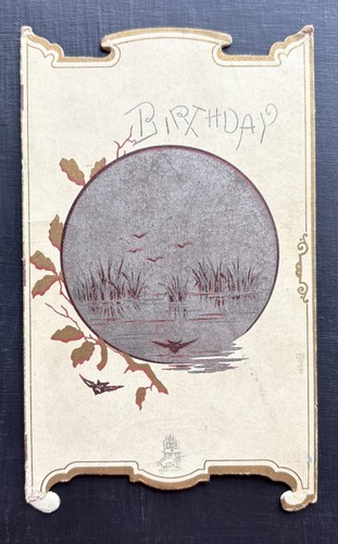 Victorian die cut folding - victorian,