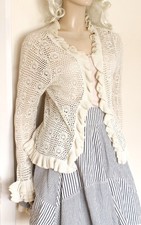 Heather B Cream Cotton lace