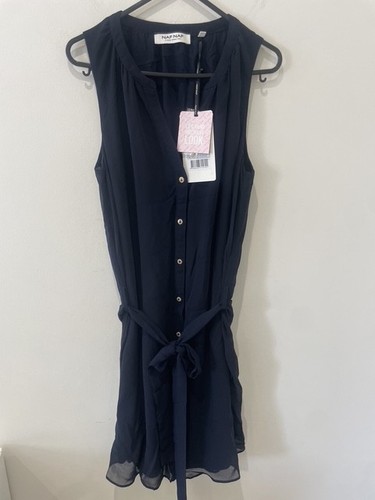 Naf button - down, navy