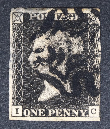 Sg2 1840 qv 1d - 1840, penny