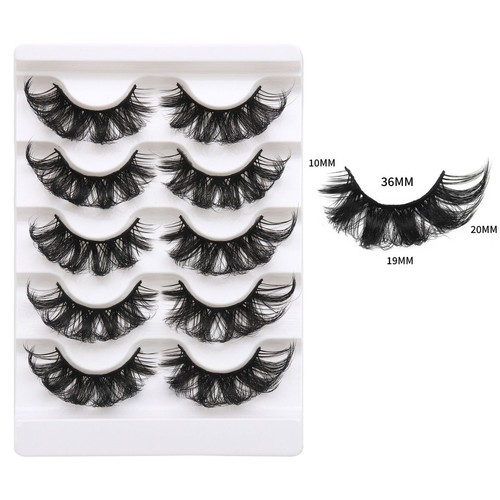 False lashes dramatic - dramatic, russian