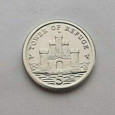 2016 Isle of Man Tower of Refuge 5p coin AC - Uncirculated 
