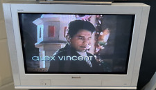 Very Large 32” Panasonic CRT TV TX 32PL10 Retro Television TV Quintrix - TESTED