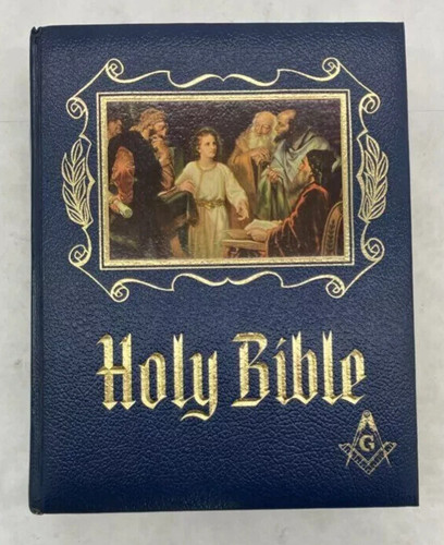 Masonic holy bible heirloom - masonic,