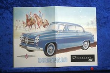 Borgward Isabella TS 1955-1961 Brochure (A1150) FACSIMILE Archive Publisher