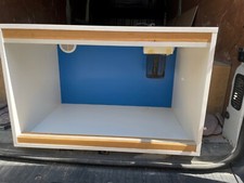 Used bespoke reptile vivarium tank with glass sliding doors. Collection only.