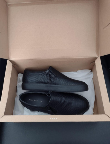 Men zara laceless trainers - men's,