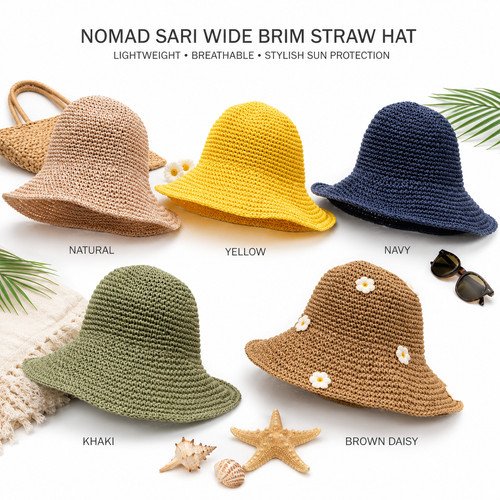 Nomad sari women wide brim - nomad, women's