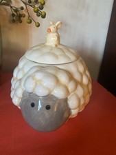 Ceramic Sheep With Mouse